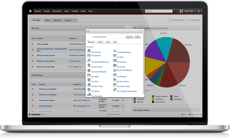 SugarCRM от Microinvest